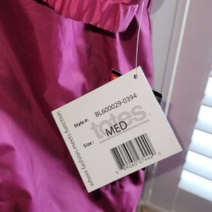 Totes rain jacket - NWT, never worn